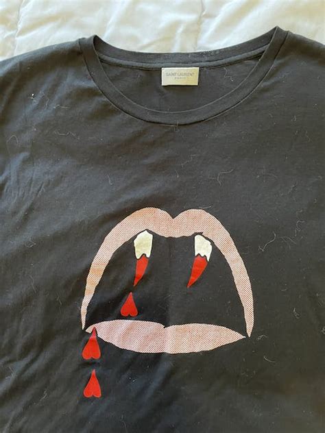 ysl vampire t shirt|Saint Laurent Vampire.